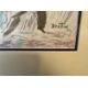 CECIL BEATON: (British, 1904 - 1980): A framed and glazed pen and watercolour. - Image 2 of 5