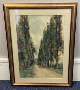 HAMILTON CHAPMAN: (British, 1881 - 1923): A gilt framed and glazed watercolour.