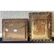Two gilt framed reverse glass paintings depicting classical scenes of ladies. - Image 2 of 2