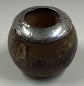 A silver match striker.