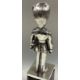 A cast silver figure of a Grenadier Guard. - Image 2 of 2