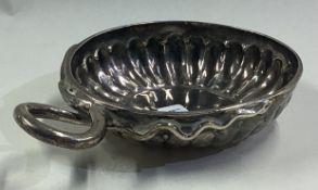 An 18th Century French silver wine taster.