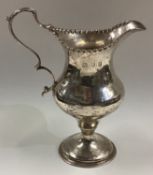 An 18th Century Georgian silver cream jug.