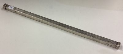 CHESTER: A large silver measurer.