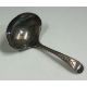 An 18th Century George III silver caddy spoon with bright-cut decoration. - Image 1 of 2