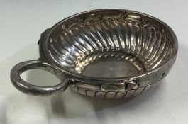 A 19th Century French silver wine taster.