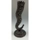 A Indian Kutch silver vase on base. - Image 1 of 2