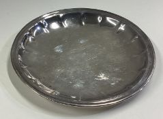 An 18th Century Irish Provincial silver counter dish.