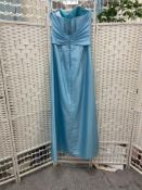Romantica Bridals Dress Blue Taffeta Size 12 