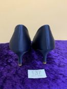 Designer Shoes Navy In Size 4.5. Code 137