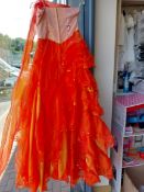 Orange Prom Dress