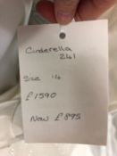 Disney Fairytale Weddings Dress, Cinderella. RRP £1795. Size 14 To 16
