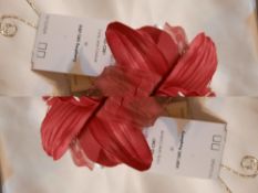 Richard Designs MBF1065 Raspberry Floral Headpiece