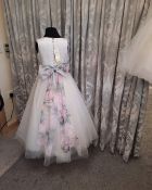 Richard Designs Flowergirl Dress In Age 8
