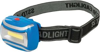 X20 Silverline COB LED Headlamp 3W Head Torch Light Lamp Powerful