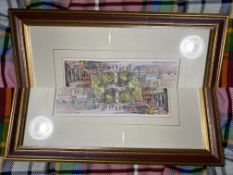 Harry F McGregor Print of Castle Street Edinburgh