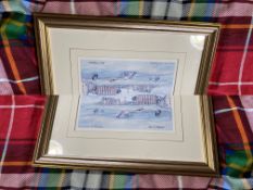 Print of St Andrews Ild Xouse