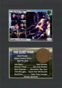 The Quiet Man Movie John Wayne Mount & Irish Coin Gift Set.