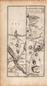 Ireland Rare Antique 1777 Map Dungiven To Coleraine & Garvagh.