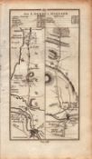 Ireland Rare Antique 1777 Map Coleraine Bushmills Antrim Londonderry.