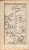 Ireland Rare Antique 1777 Map Boyle Longford Granard Roscommon Tulsk Etc.