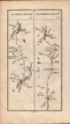 Ireland Rare Antique 1777 Map Mullingar Kells Trim Athboy Navan.