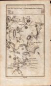 Ireland Rare Antique 1777 Map Strabane Dungannon Callidon Ballygawly.