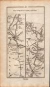 Ireland Rare Antique 1777 Map Dublin to Sligo Trim Kildalkey Dunboyne.