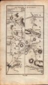 Ireland Rare Antique 1777 Map Rostrevor Lurgan Newry Armagh Down Etc.