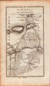 Ireland Rare Antique 1777 Map Co Roscommon Co Longford Co Westmeath Areas. This Rare Irish Road...