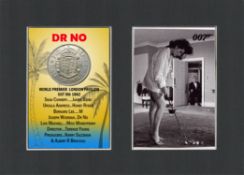 James Bond Dr No 60th Anniversary Mount & Coin Gift Set.
