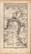 Ireland Rare Antique 1777 Map Dublin Kilkenny Waterford.