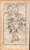 Ireland Rare Antique 1777 Map Newry Warrenpoint Castlewellan Newcastle Dundrum Co Down.