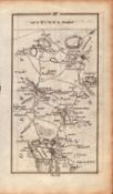 Ireland Rare Antique 1777 Map Athenry Galway Birr Oughterard Aughnaure.