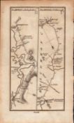 Ireland Rare Antique 1777 Map Roscommon to Carrick Castlereagh Etc.