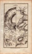 Ireland Rare Antique 1777 Map Co Londonderry Co Antrim Ballycastle Ballymoney.