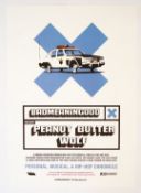 Banksy (Austin Wilde) x Badmeaningood Poster Peanut Butter Wolf LE 1/20 + Sticker (#0579)