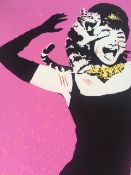 EELUS (b.1979) ‘Tiffany For Breakfast’ in Bubblegum Xolourway Graffiti/Street/Urban Art