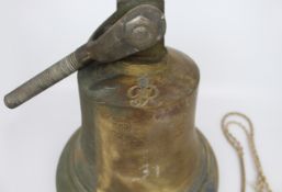 Original WWII George VI Ship's Bell
