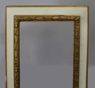 Early 20th c. Gilt & Painted Picture Frame