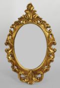 Carved Giltwood Wall Mirror