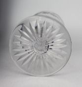 Vintage Thomas Webb Crystal Cut Glass Goblet