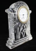 Waterford Crystal Mantel Clock
