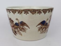 Vintage Staffordshire Pot with Craquelure