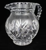 Vintage Mid 10th c. Cut Glss Crystal Jug