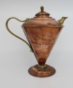 Arts & Crafts Copper Handled Jug by W.A.S Benson