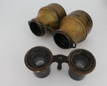 Vintage Iris De Paris Bulldog Binoculars & Case
