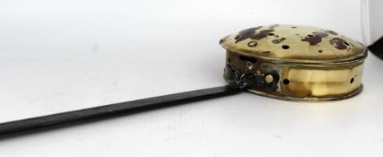 Antique Victorian Brass Chestnut Roaster