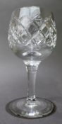 Set of 6 Tudor Crystal Glasses