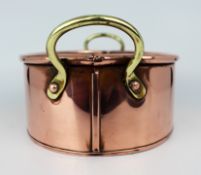 Antique George Two Handled Copper Pot Planter
